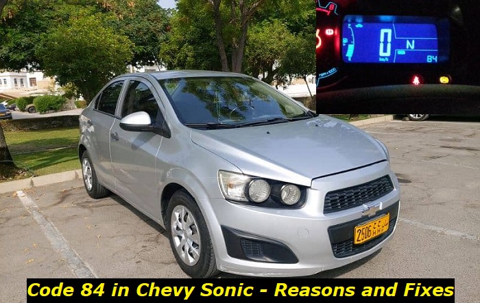 code 84 chevy sonic